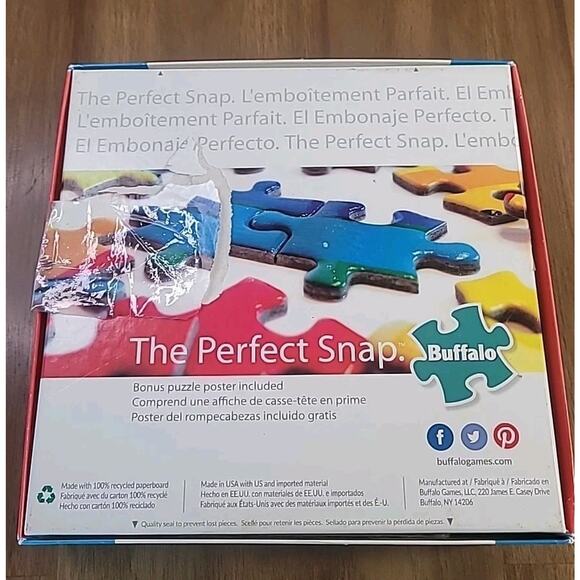 Charles Wysocki 1000 Pc Jigsaw Puzzle Sea Planes Airport Dock Horses Complete - Picture 6 of 7